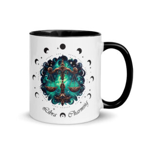 Libra Zodiac Mug with Color Inside