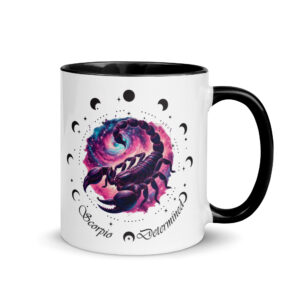 Scorpio Zodiac Mug with Color Inside