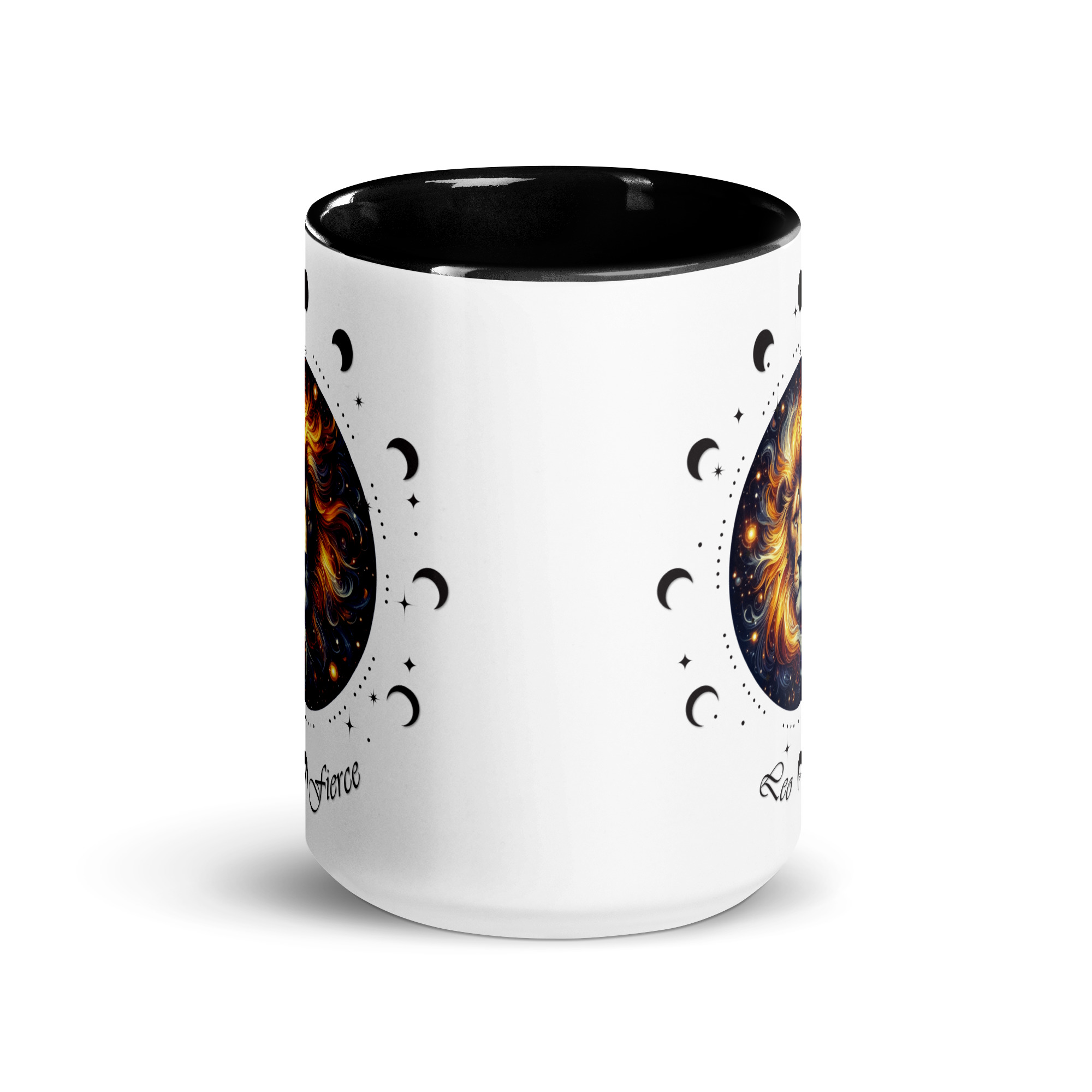 Leo Zodiac Mug with Color Inside - Image 5
