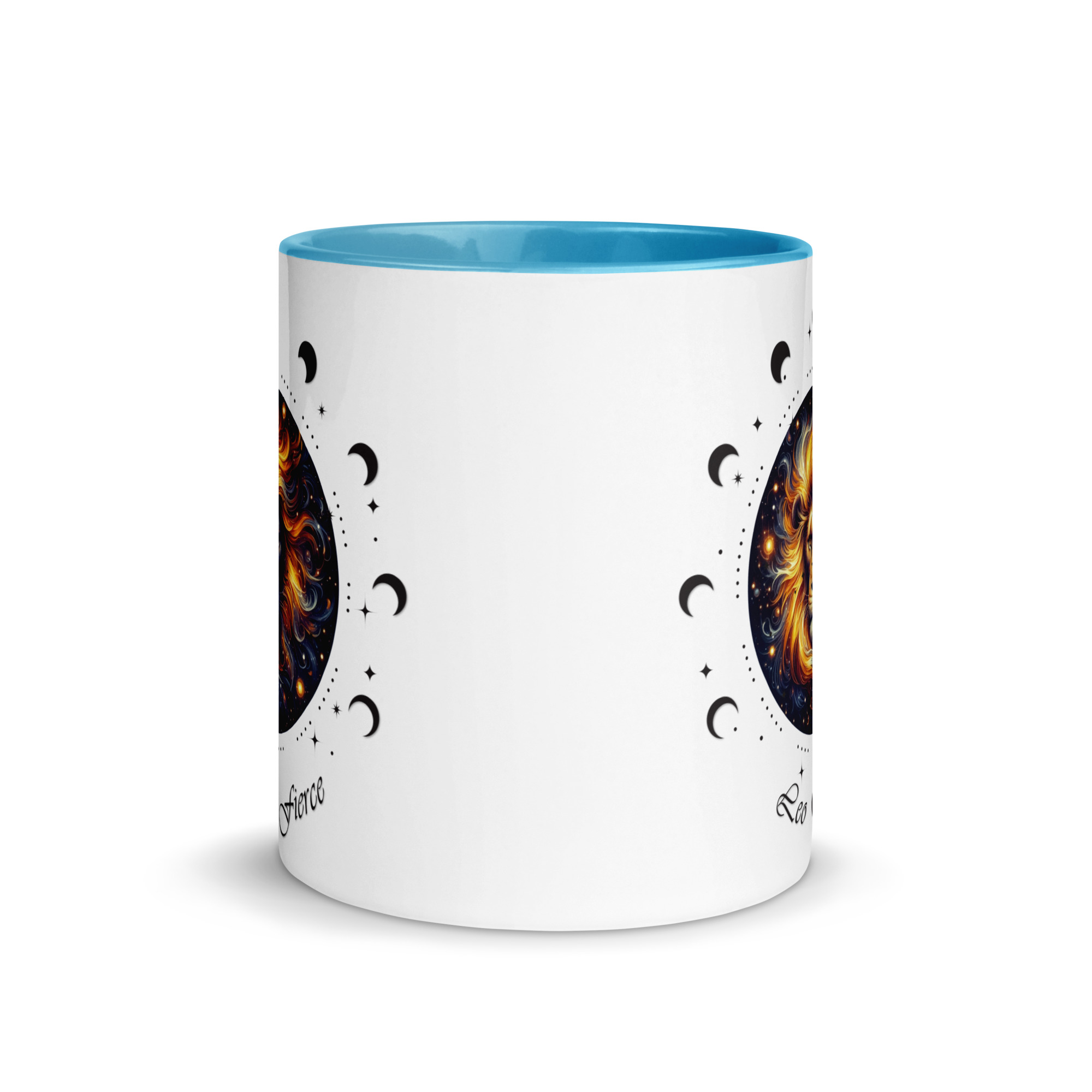 Leo Zodiac Mug with Color Inside - Image 26