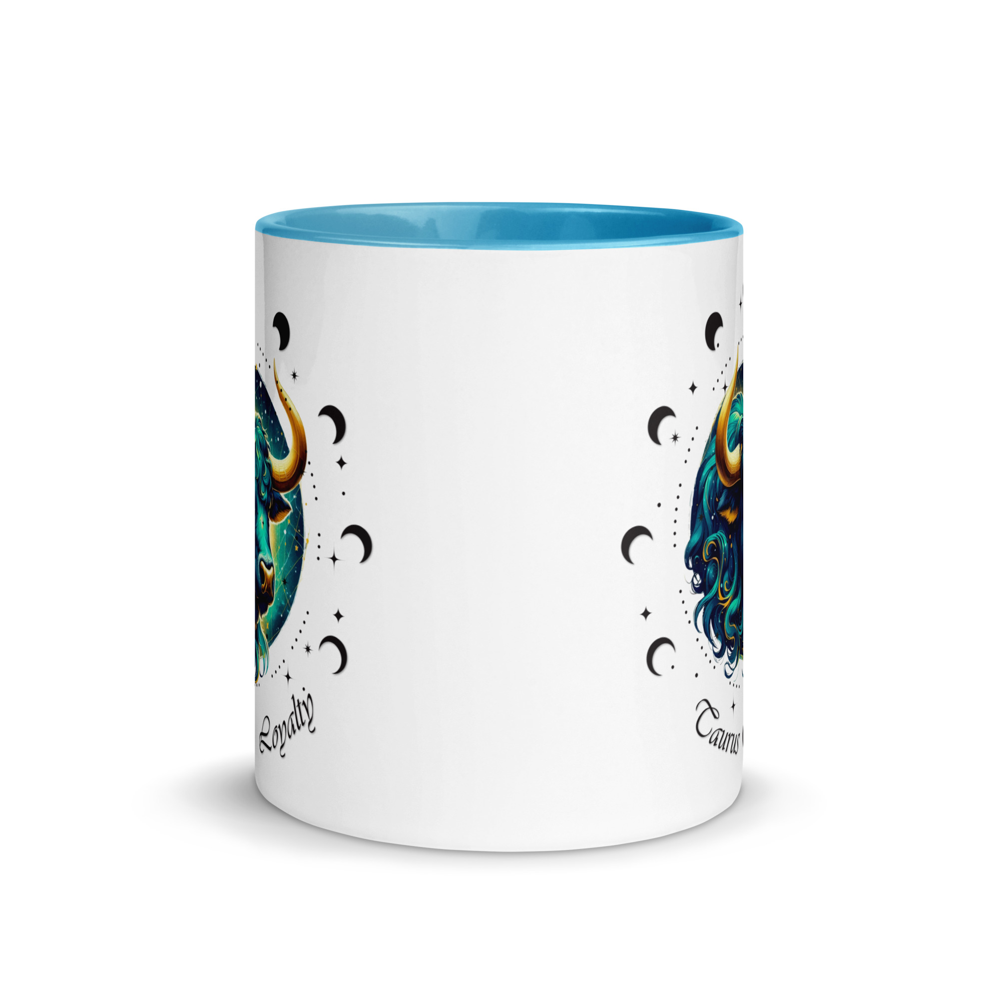 Taurus Zodiac Mug with Color Inside - Image 26