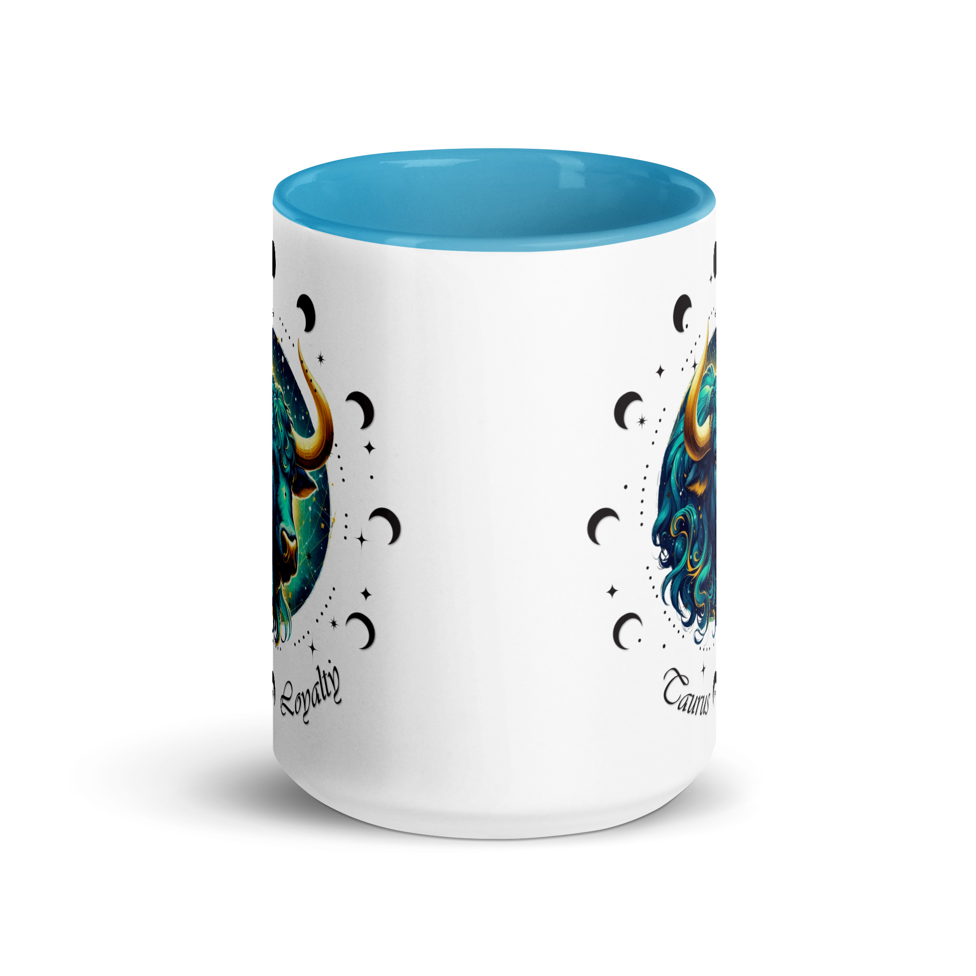 Taurus Zodiac Mug with Color Inside - Image 29