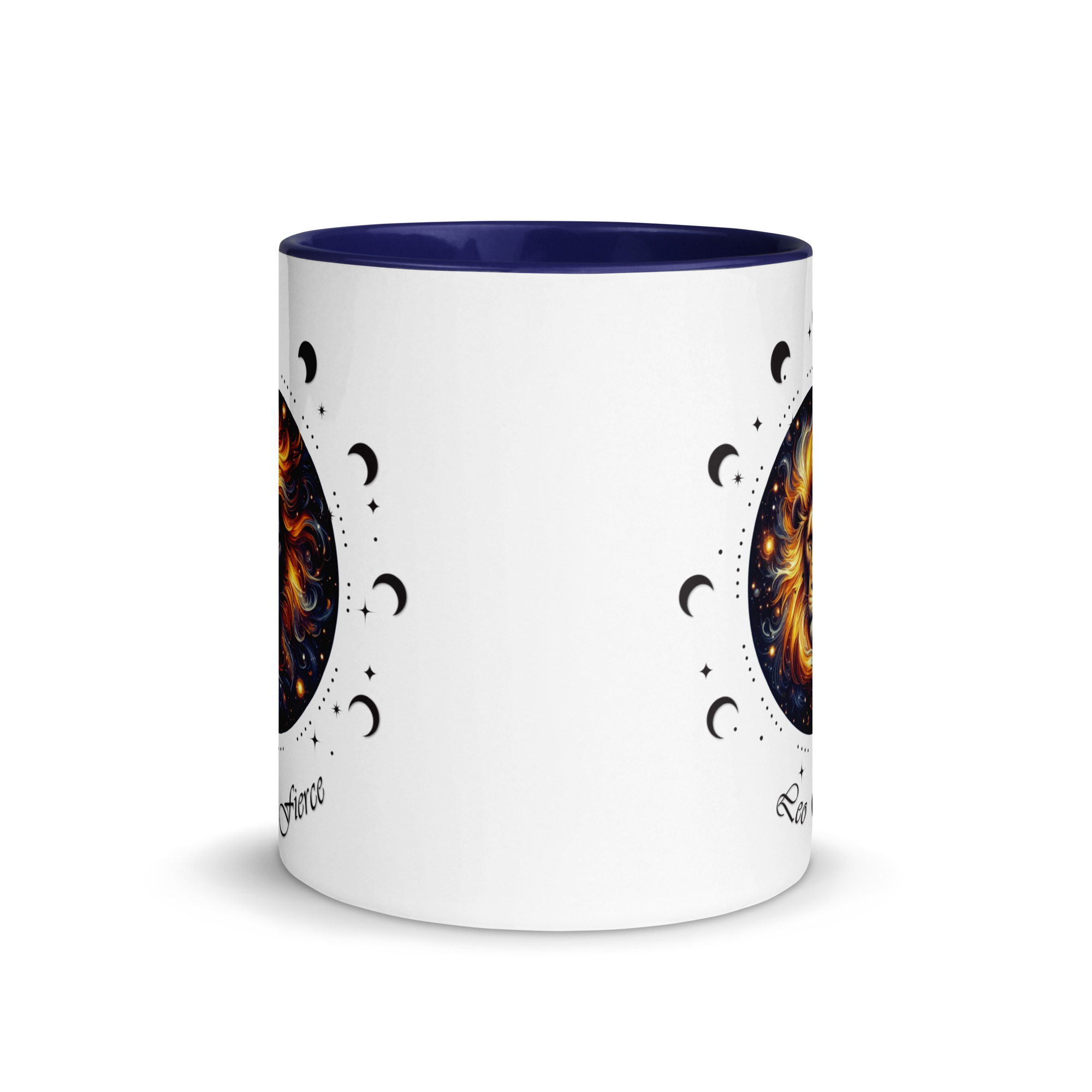 Leo Zodiac Mug with Color Inside - Image 8