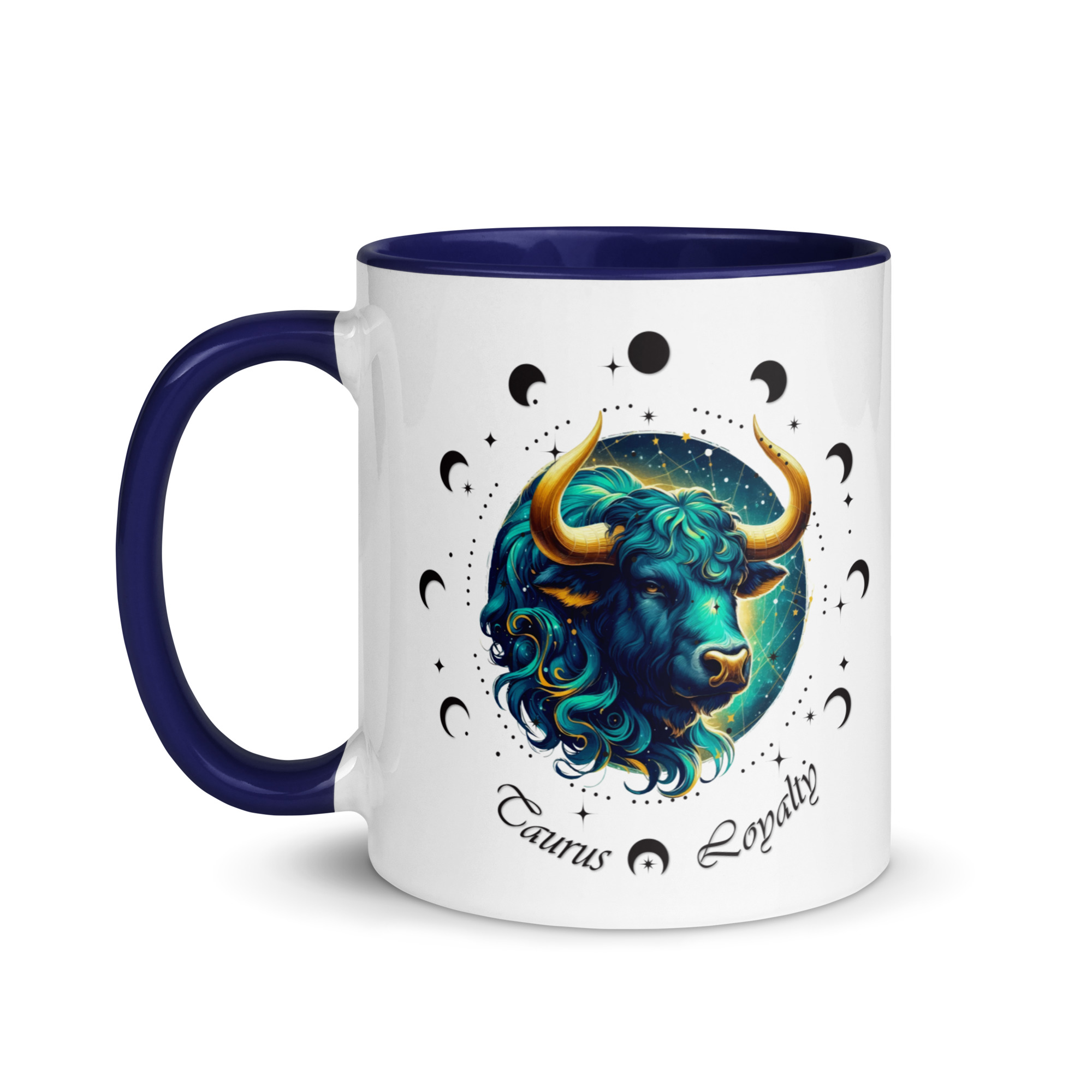 Taurus Zodiac Mug with Color Inside - Image 9