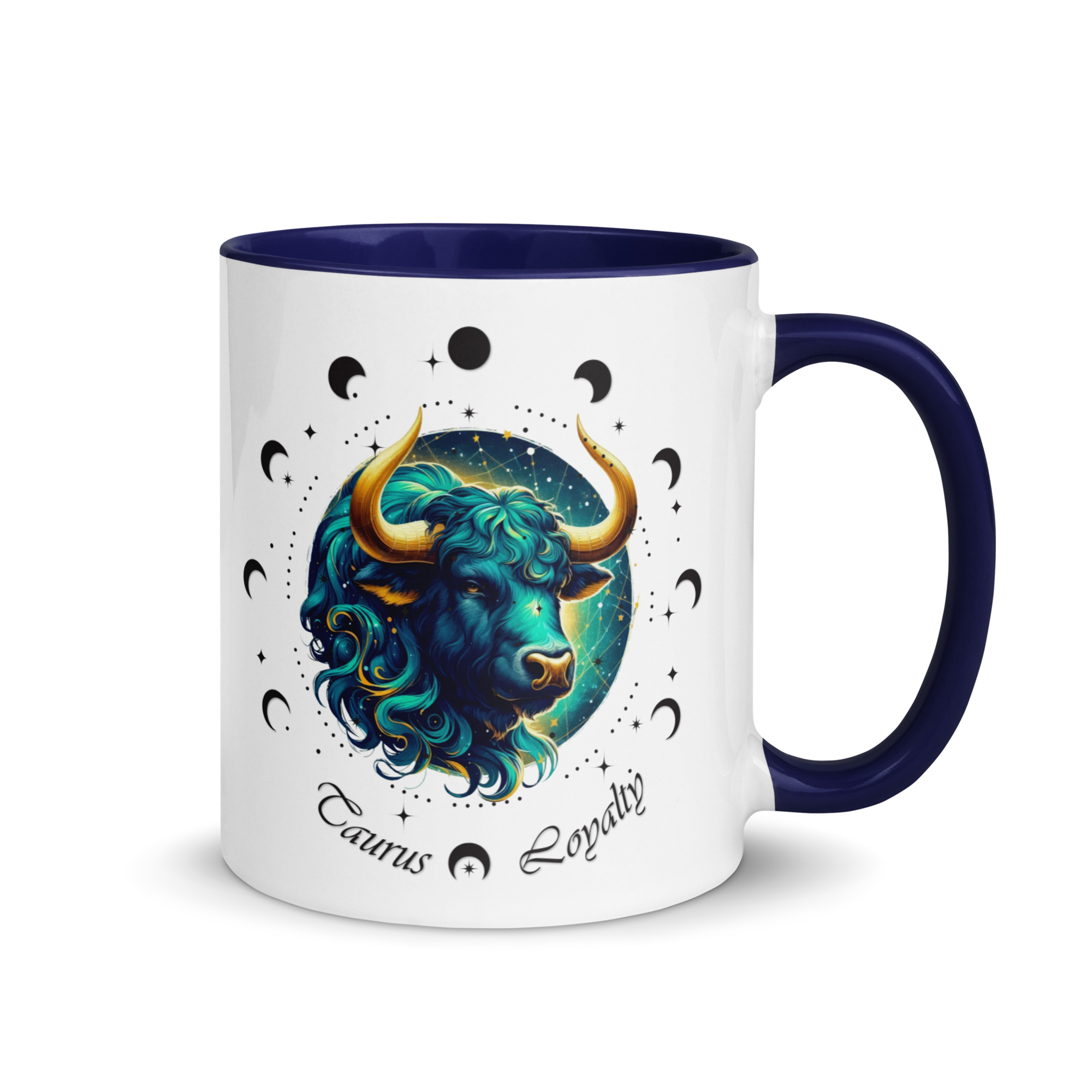Taurus Zodiac Mug with Color Inside - Image 7
