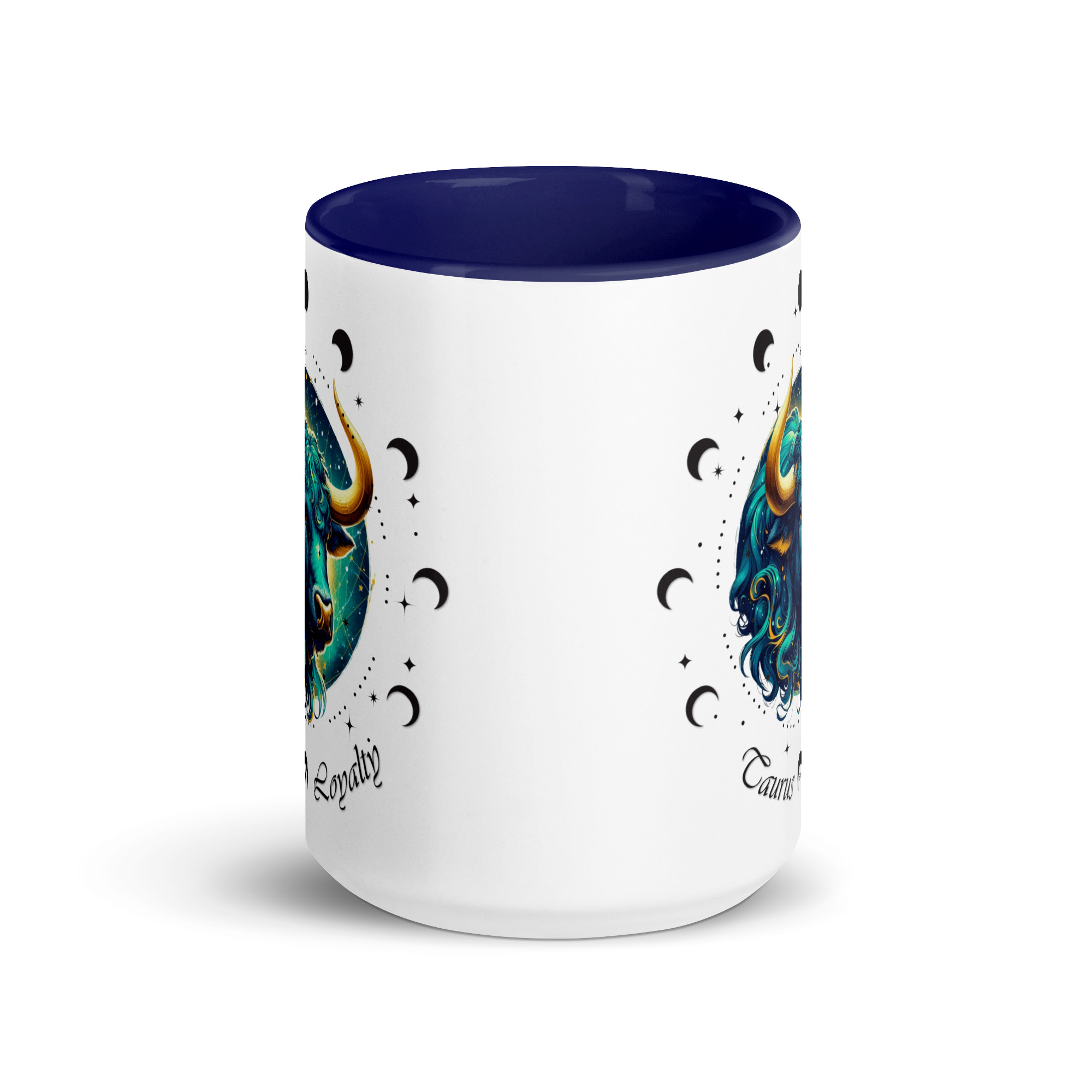 Taurus Zodiac Mug with Color Inside - Image 11