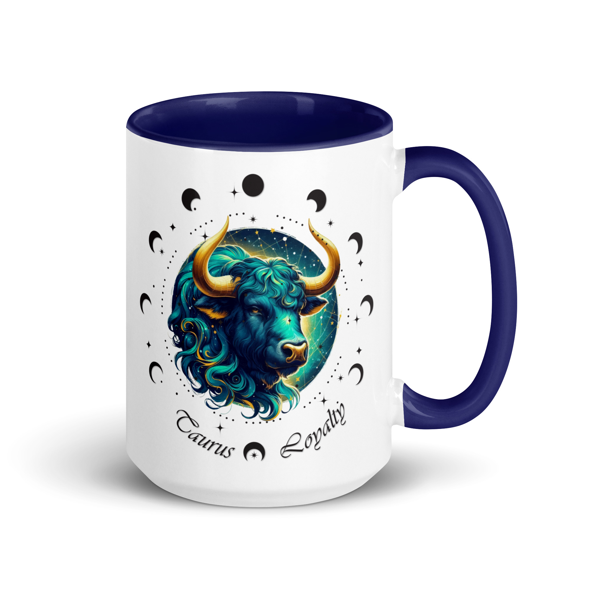 Taurus Zodiac Mug with Color Inside - Image 10