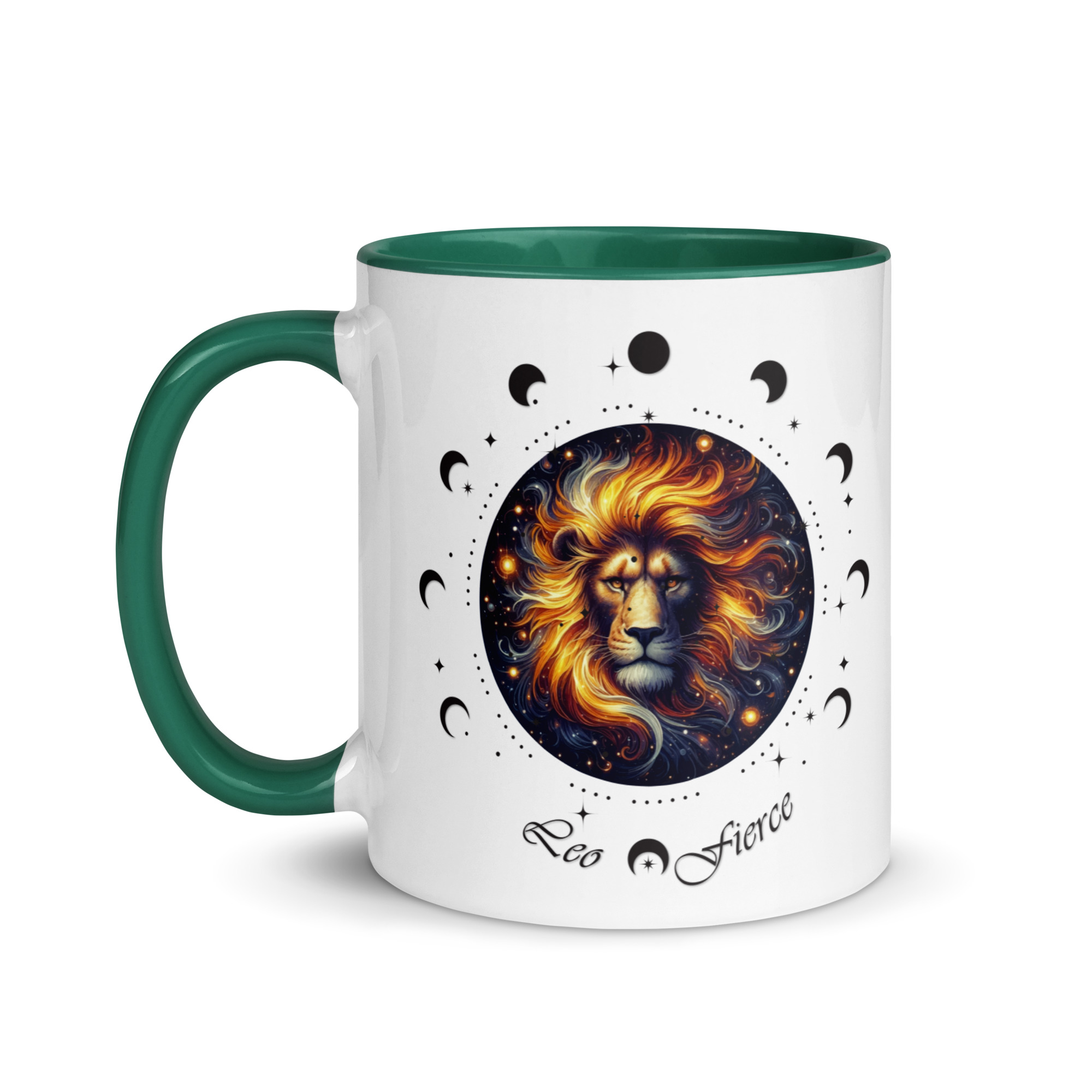 Leo Zodiac Mug with Color Inside - Image 21
