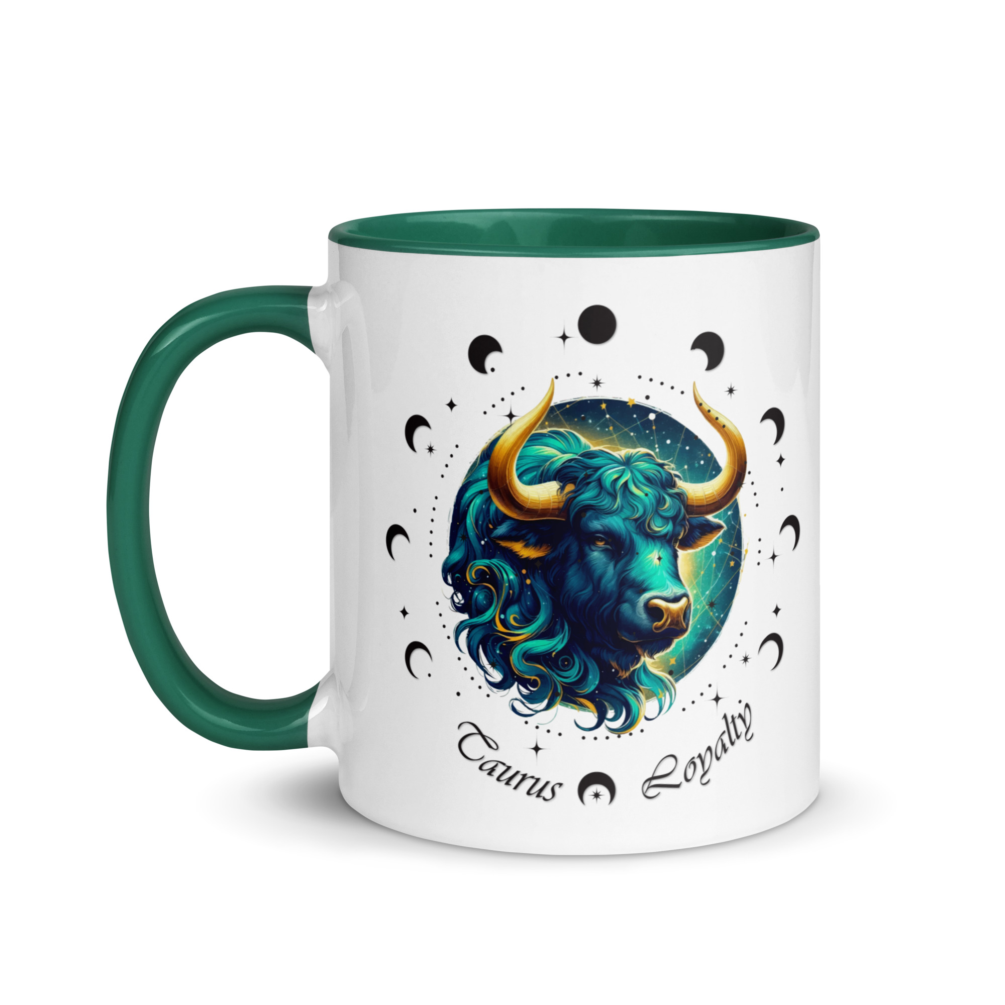 Taurus Zodiac Mug with Color Inside - Image 21