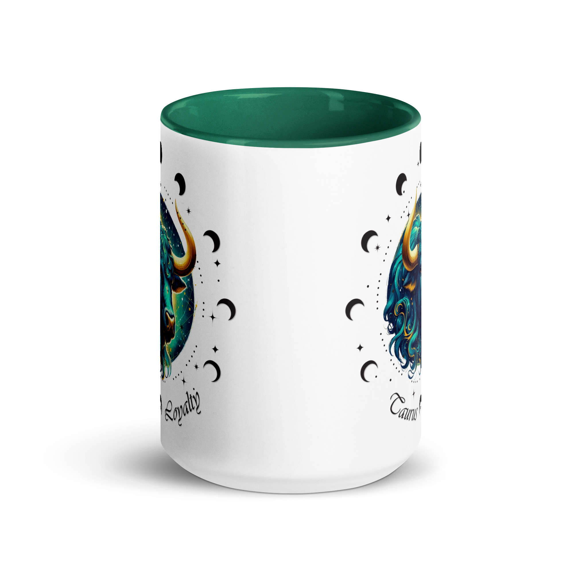 Taurus Zodiac Mug with Color Inside - Image 23