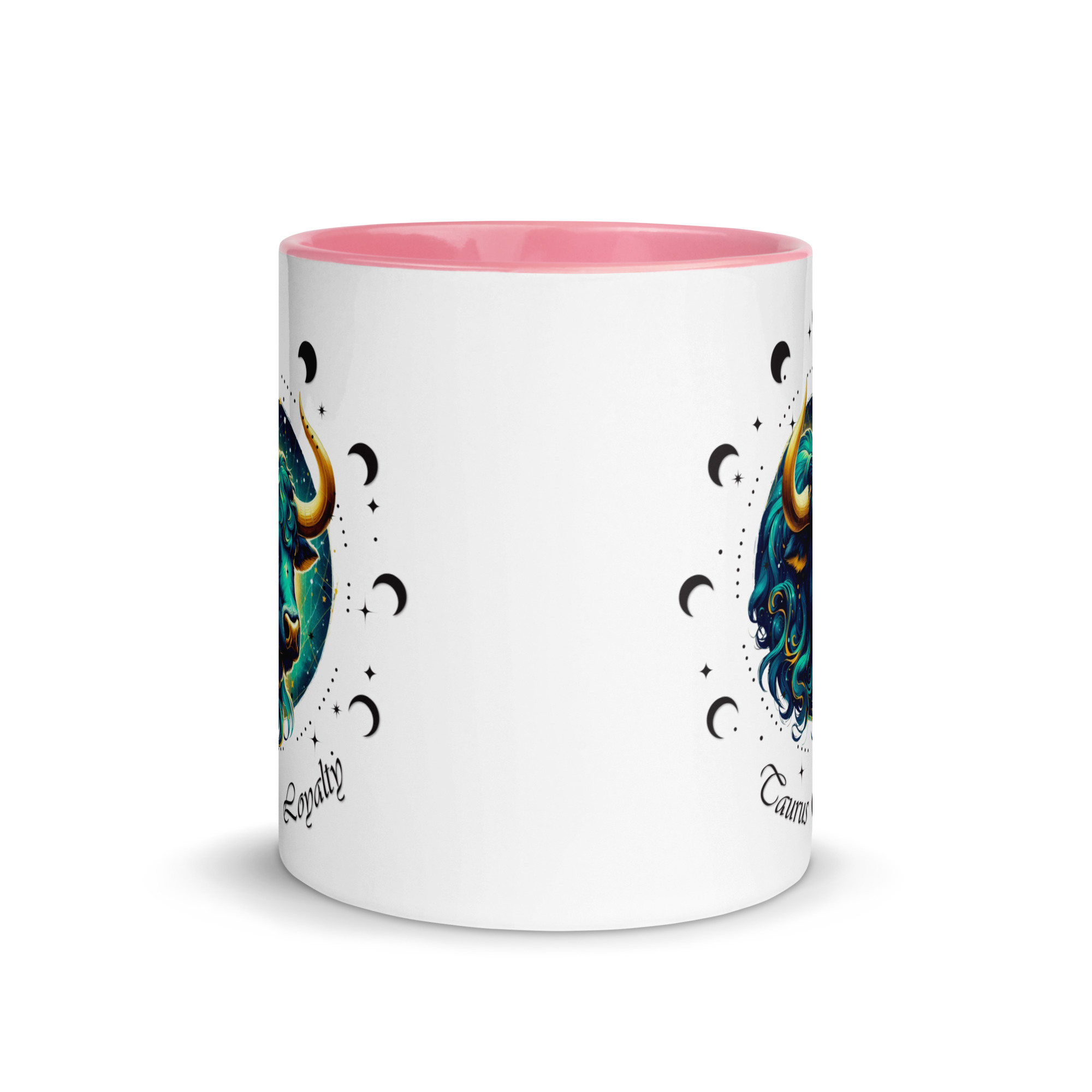 Taurus Zodiac Mug with Color Inside - Image 32