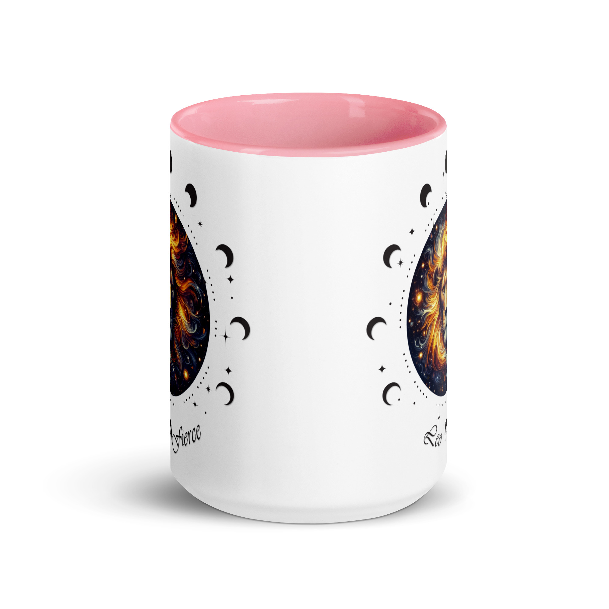 Leo Zodiac Mug with Color Inside - Image 35