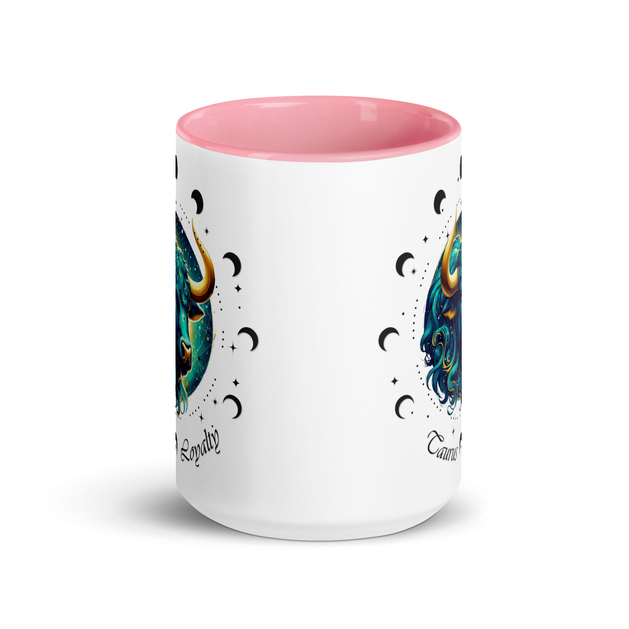 Taurus Zodiac Mug with Color Inside - Image 35