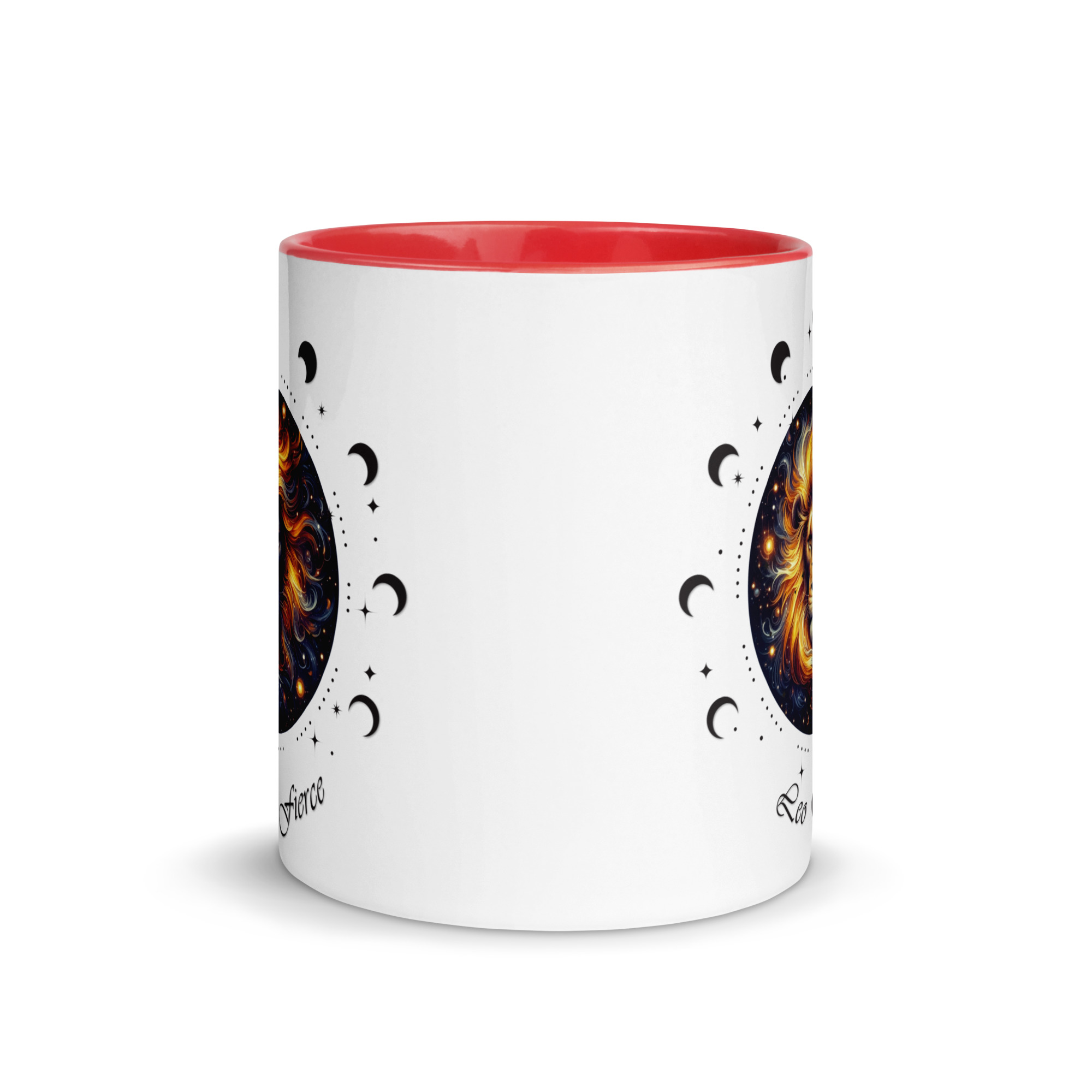 Leo Zodiac Mug with Color Inside - Image 14