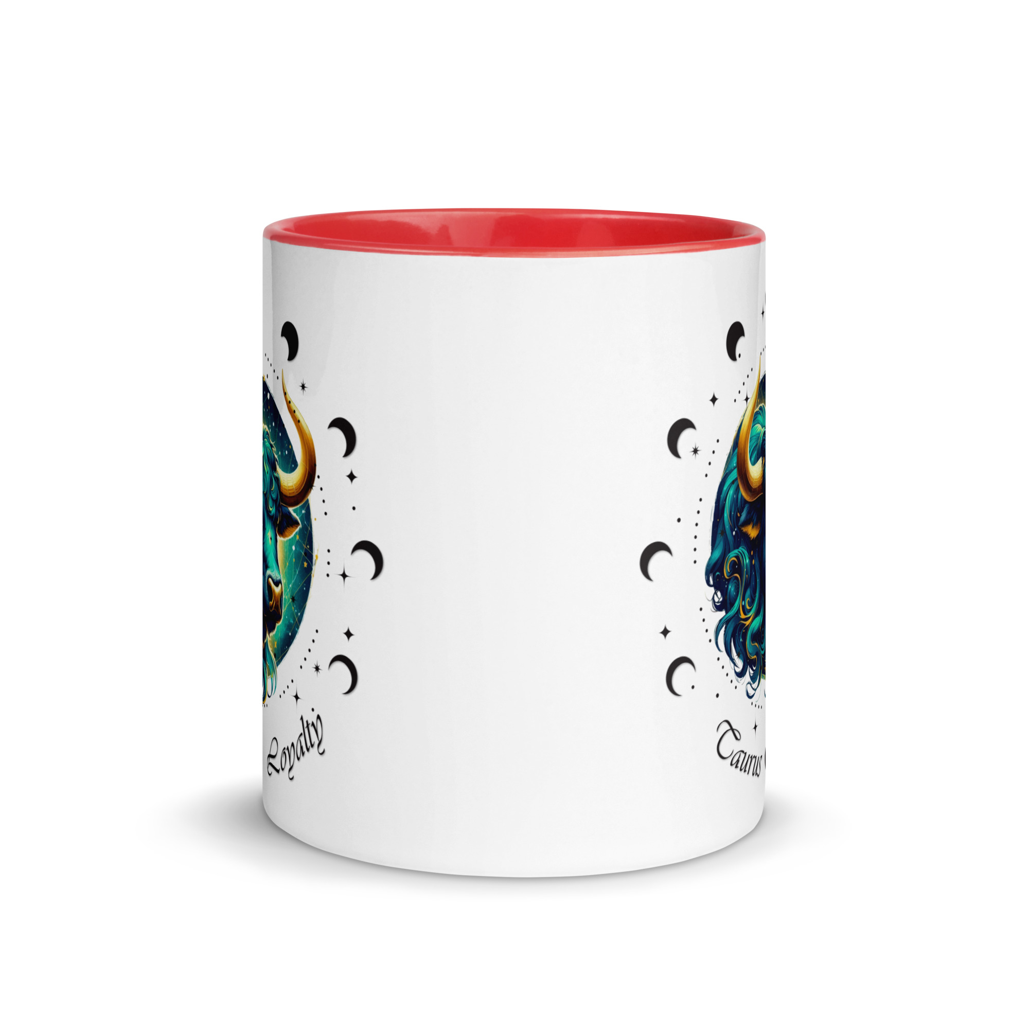 Taurus Zodiac Mug with Color Inside - Image 14
