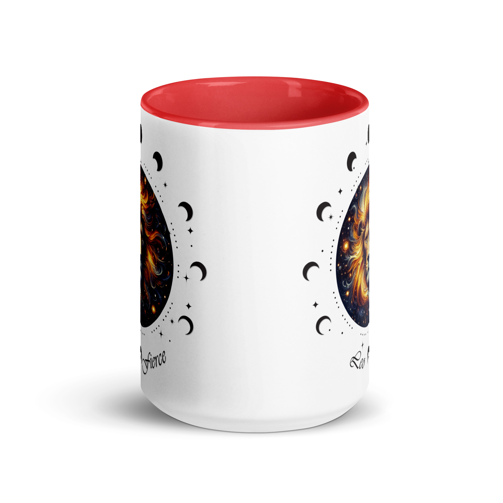 Leo Zodiac Mug with Color Inside - Image 17