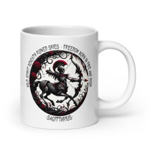 Sagittarius - Wild Spirit Beneath Ruined Skies, Freedom Born in the Fire and Dusk