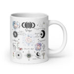 Virgo Celestial Collage Zodiac Mug
