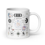 Capricorn Celestial Collage Zodiac Mug